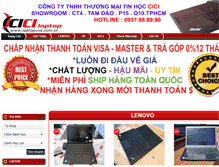 Tablet Screenshot of laptopusa.com.vn